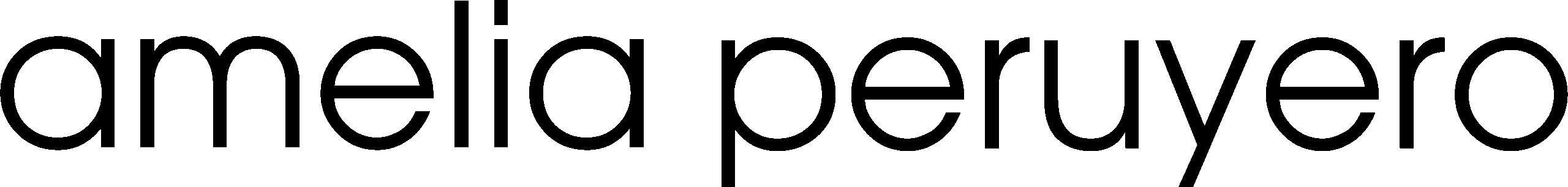 Logotipo Amelia Peruyero